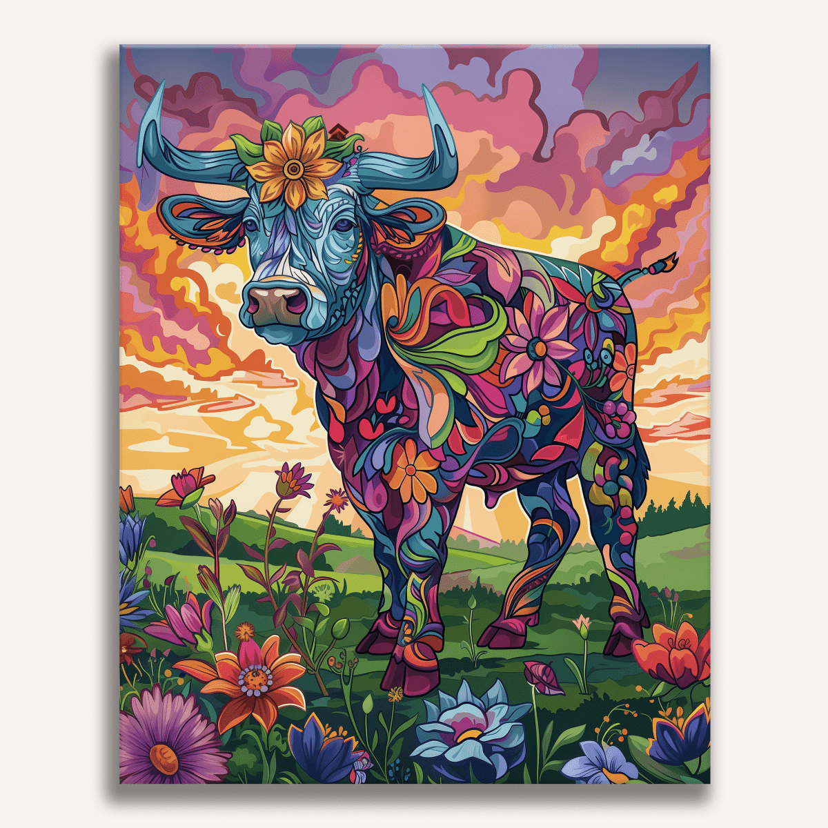 Determined Taurus - Number Artist Diamond Painting Kits