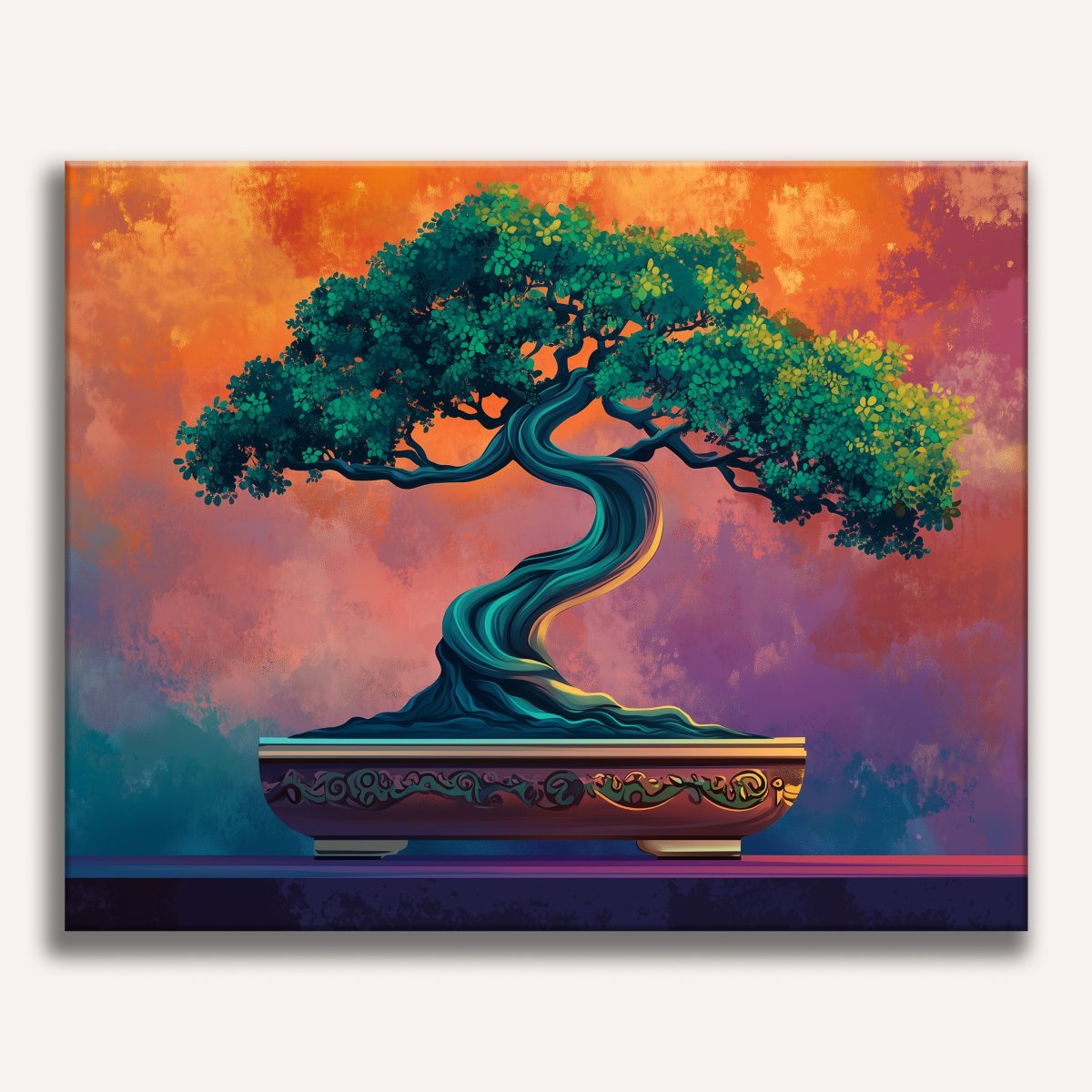 Divine Bonsai - Number Artist Diamond Painting Kits