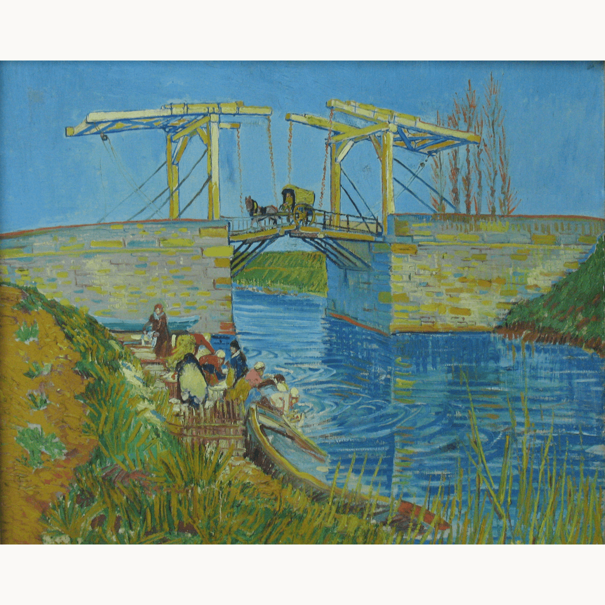 The Langlois Bridge at Arles by Vincent Van Gogh - Number Artist Paint by Numbers Kits