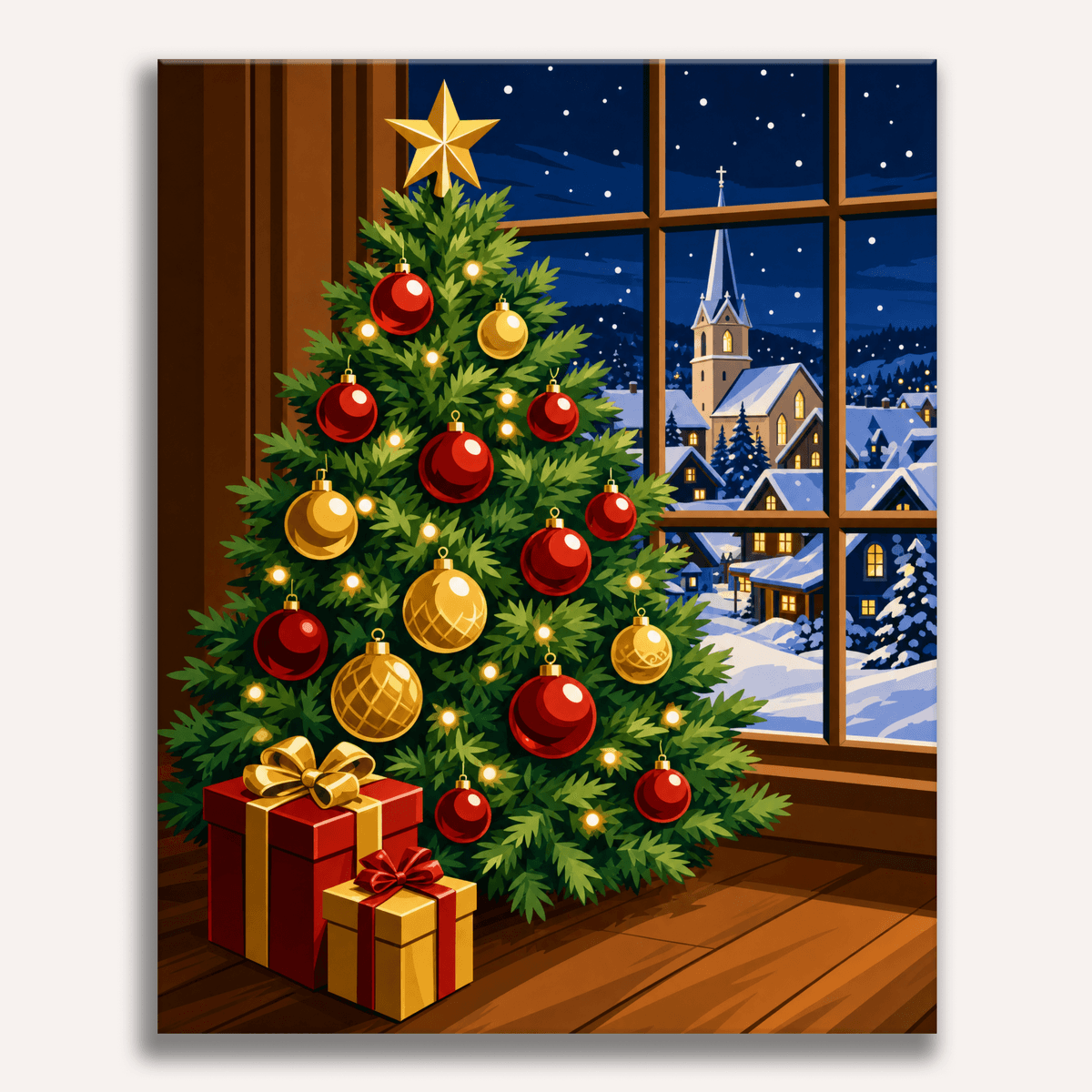 Christmas Wonder - Number Artist Paint by Numbers Kits