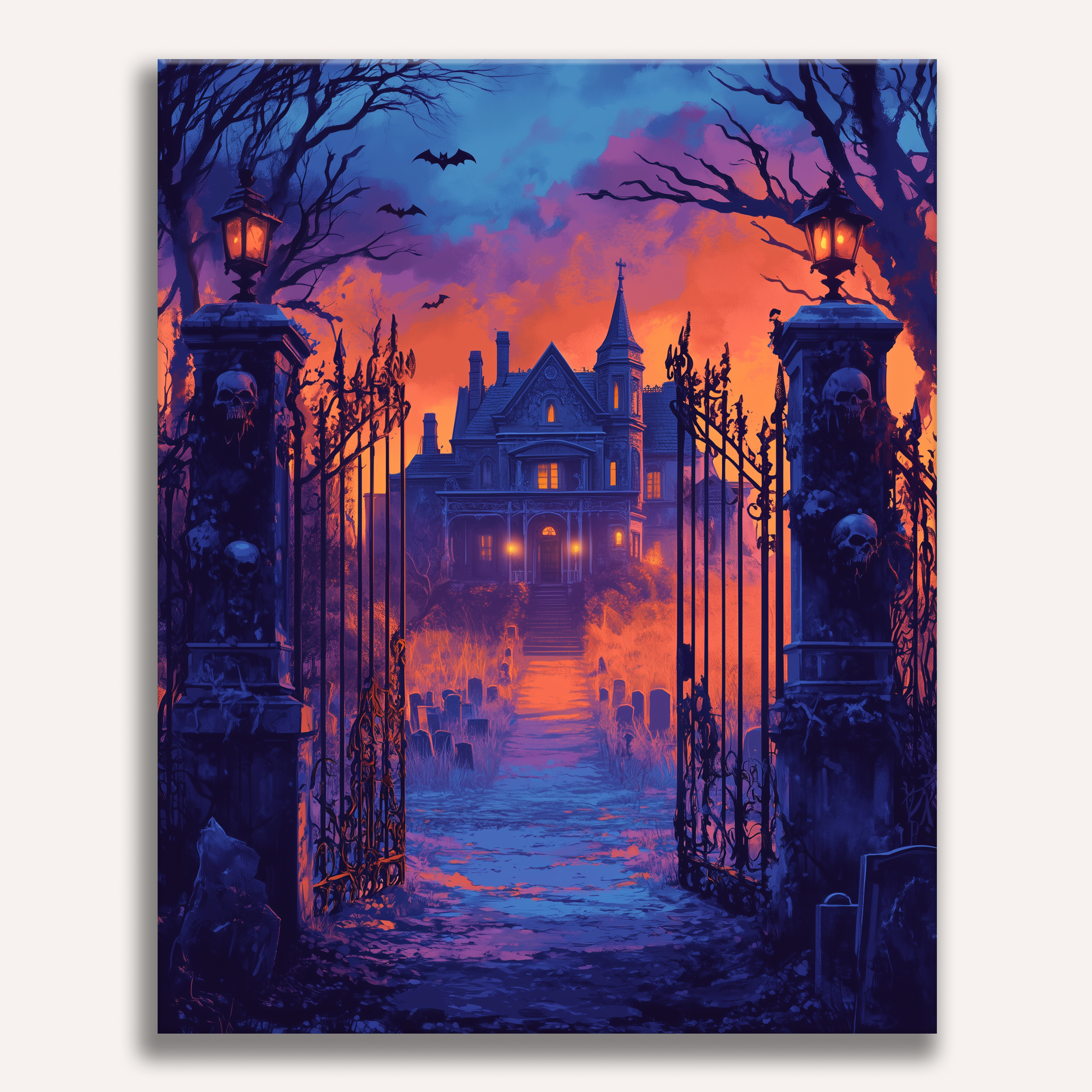 Mad Mansion - Number Artist Paint by Numbers Kits