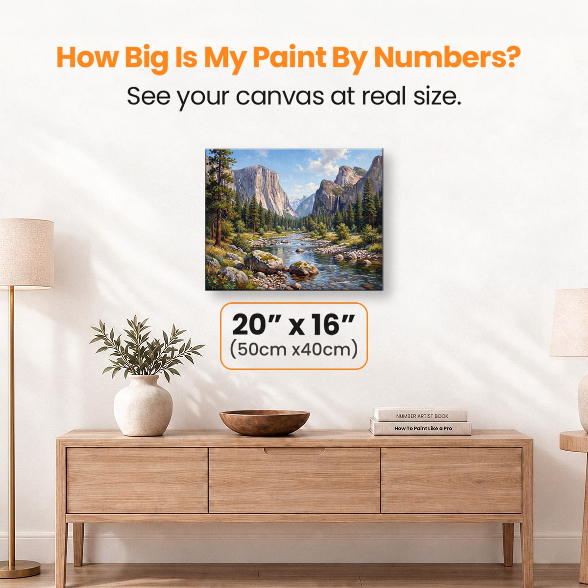 Granite River - Number Artist Paint by Numbers Kits