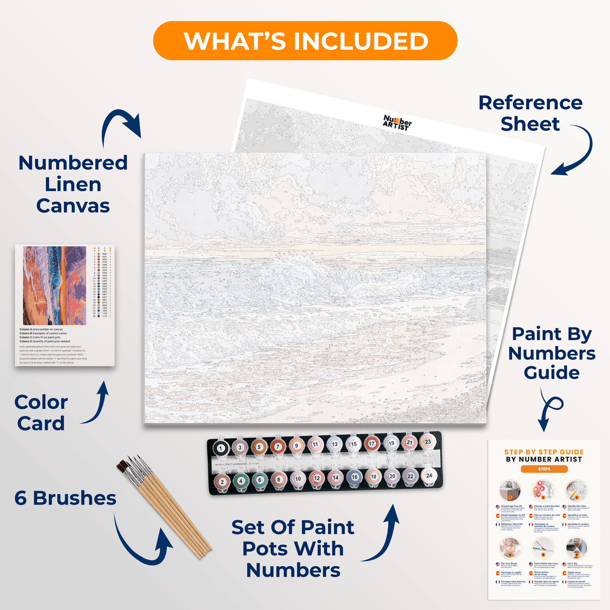 Heaven on Earth - Number Artist Paint by Numbers Kits