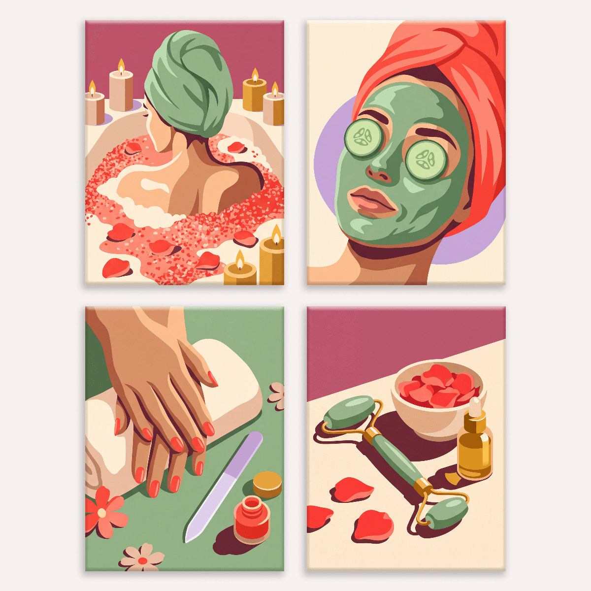 Pamper Ritual - Number Artist Paint by Numbers Kits