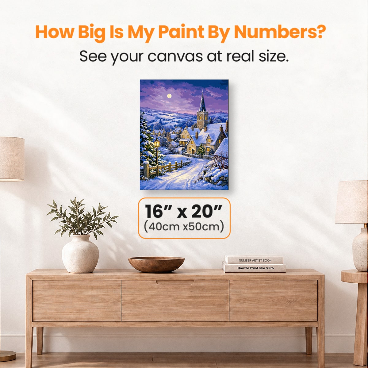 Calm Night - Number Artist Paint by Numbers Kits
