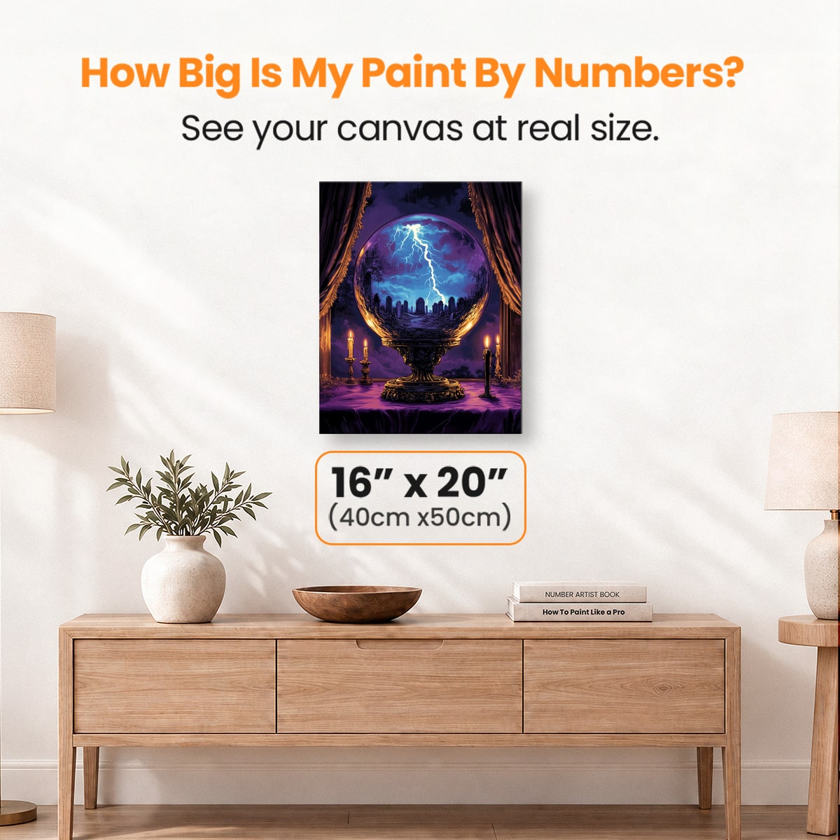 Cemetery Watcher - Number Artist Paint by Numbers Kits