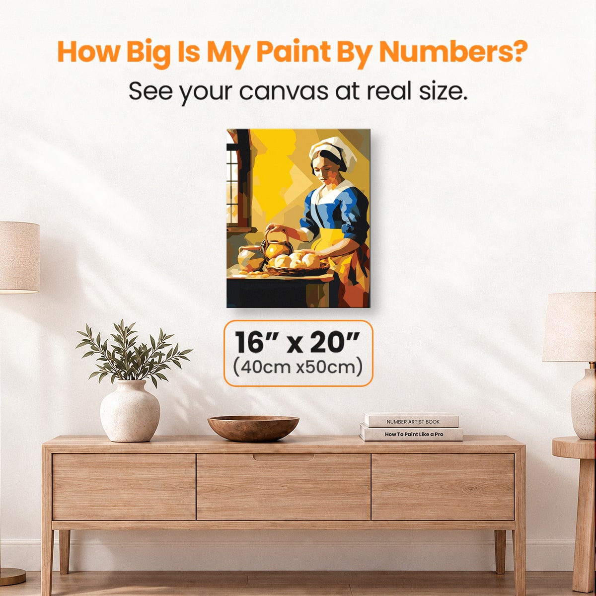 The Milkmaid - Number Artist Paint by Numbers Kits