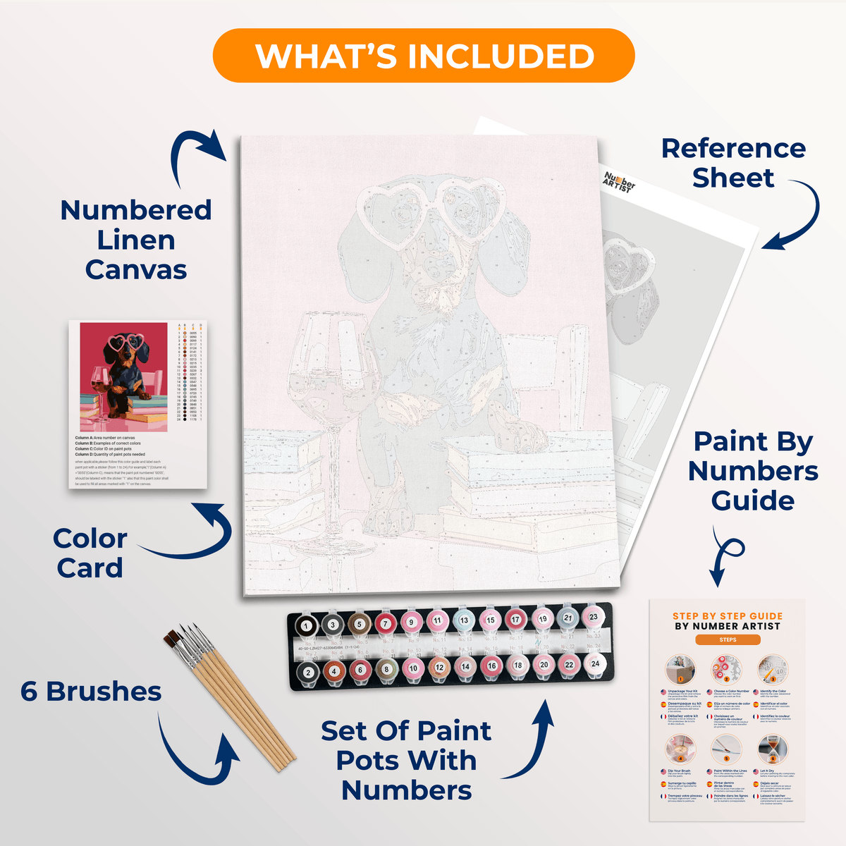 Romantic Fella - Number Artist Paint by Numbers Kits