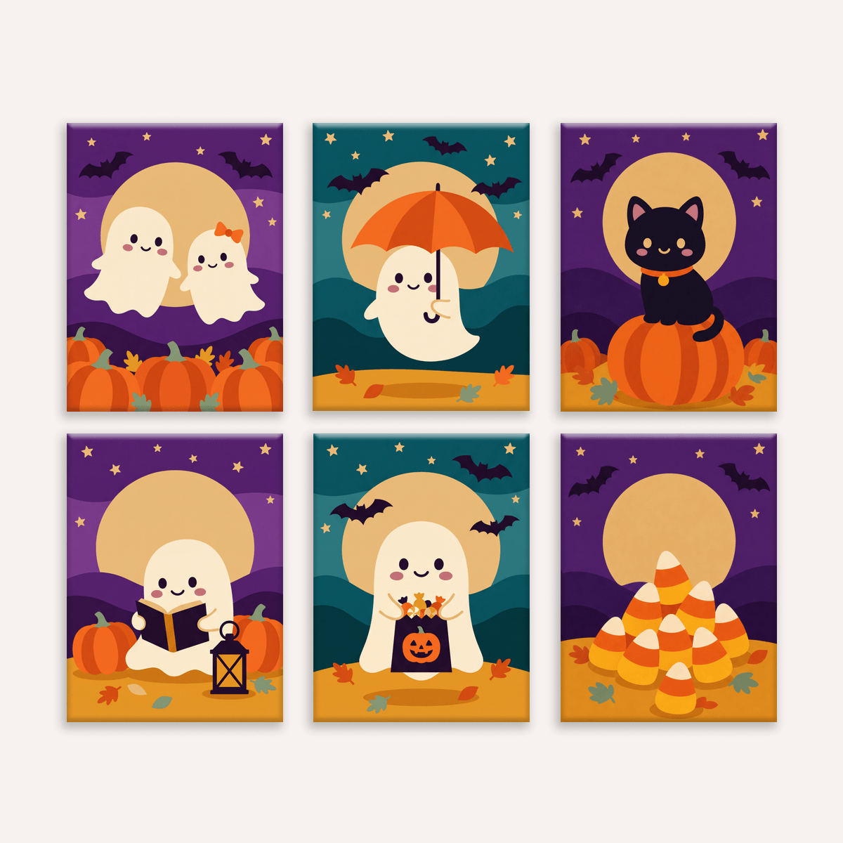 Spooky Cute - Number Artist Paint by Numbers Kits