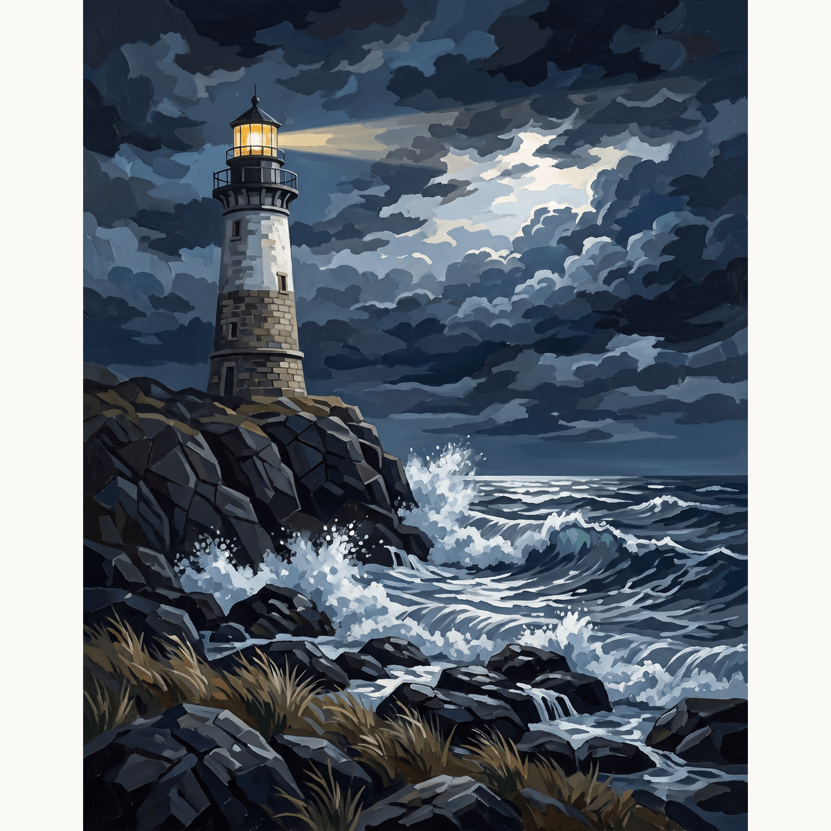 Faithful Beacon - Number Artist Paint by Numbers Kits