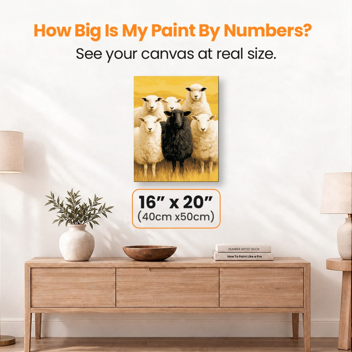 Flock Portrait - Number Artist Paint by Numbers Kits