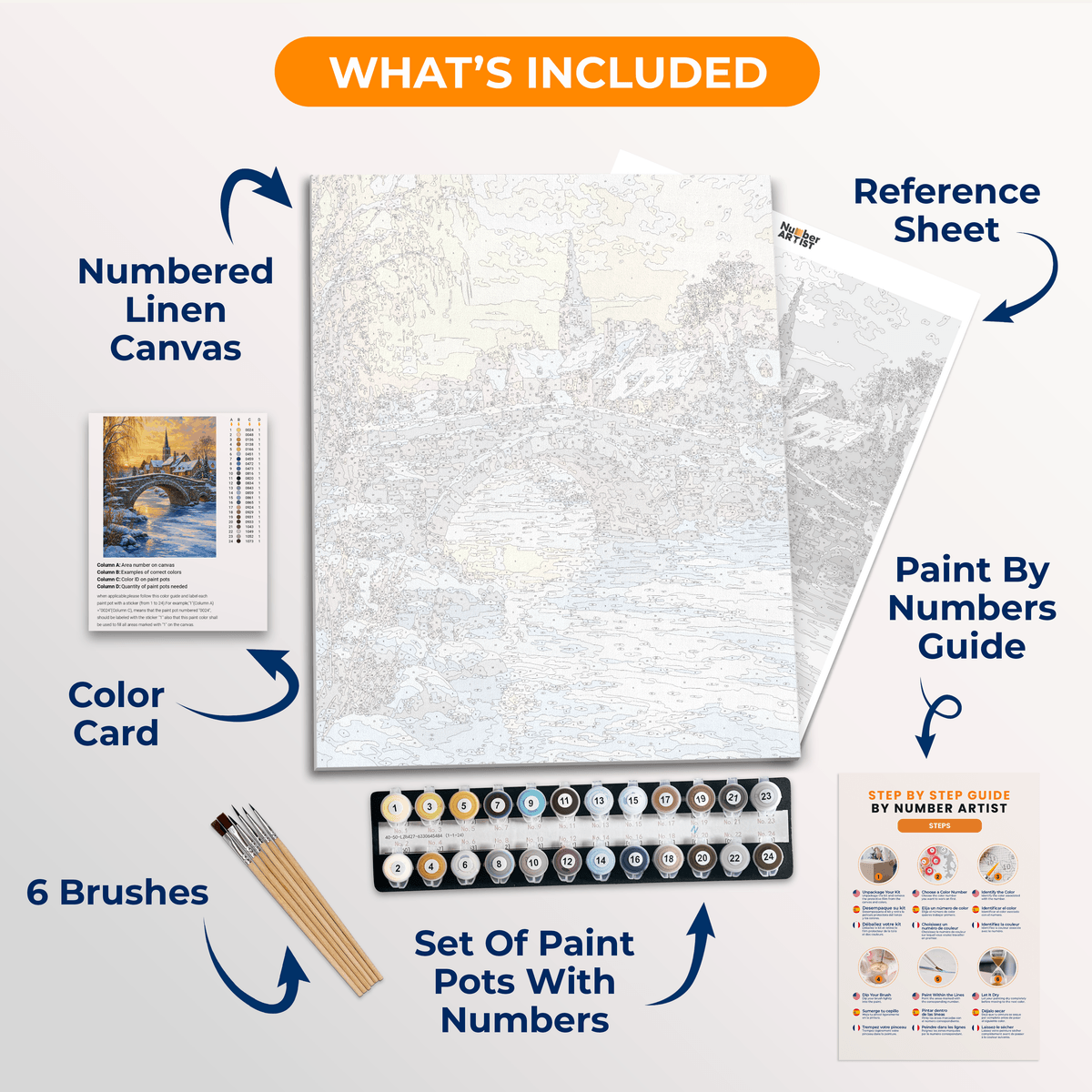 Warm Homecoming - Number Artist Paint by Numbers Kits