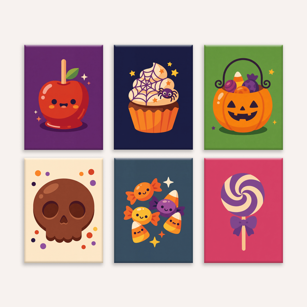 Sugared Spooks - Number Artist Paint by Numbers Kits