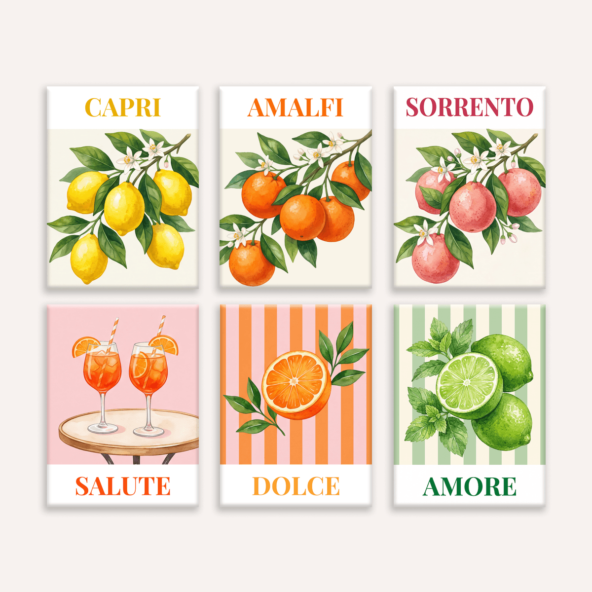 Citrus Riviera - Number Artist Paint by Numbers Kits