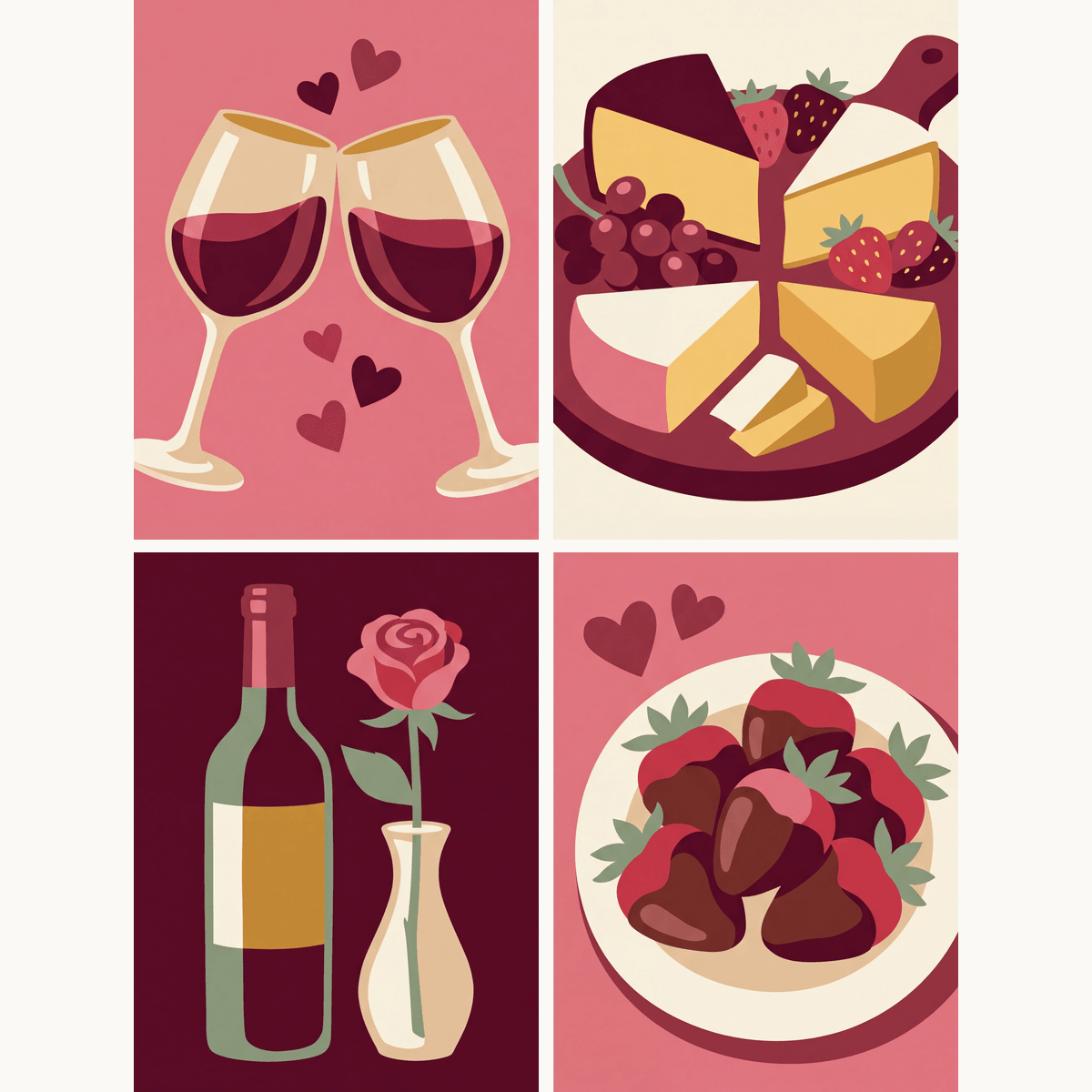 Dining Soulmates - Number Artist Paint by Numbers Kits