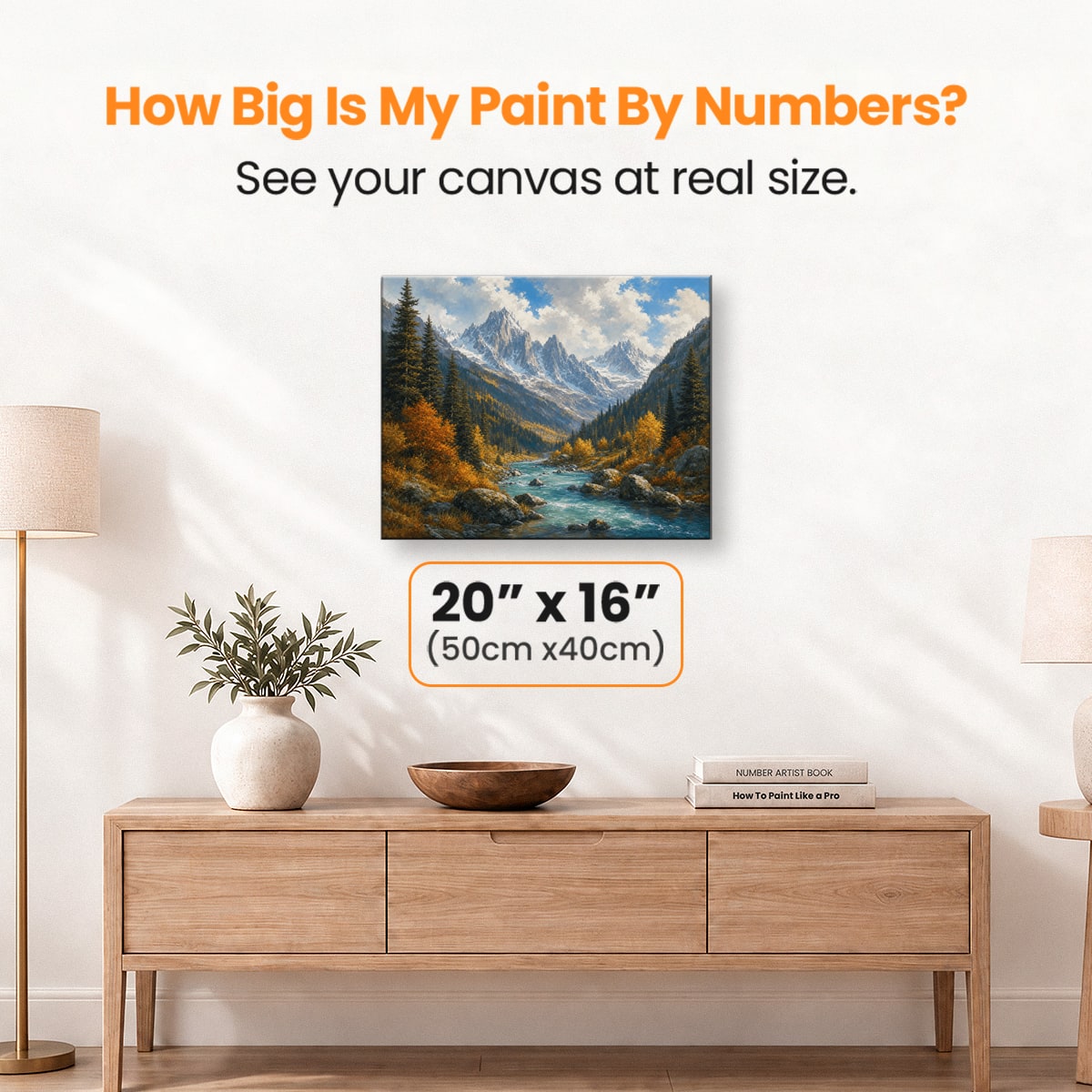 Nature's Awe - Number Artist Paint by Numbers Kits