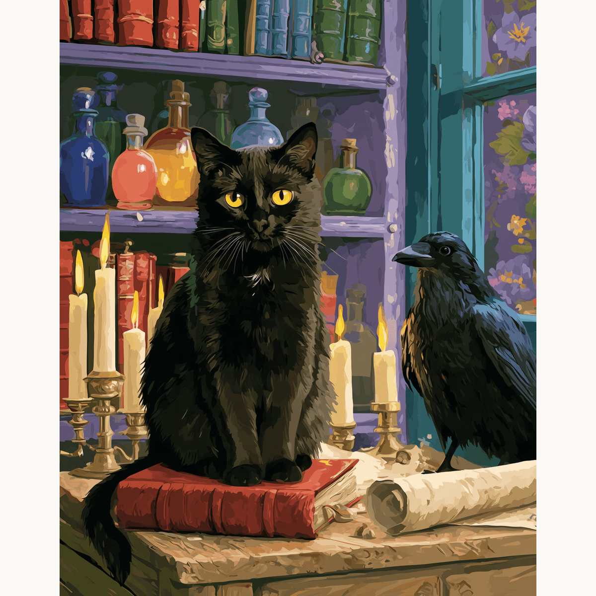 Witch Lab Friends - Number Artist Paint by Numbers Kits
