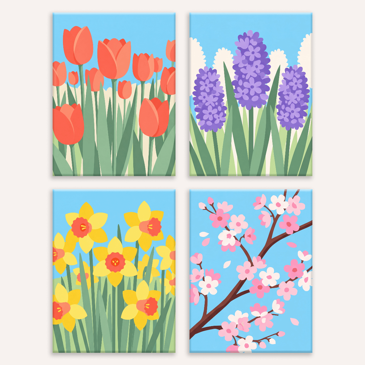 Bloom Delight - Number Artist Paint by Numbers Kits