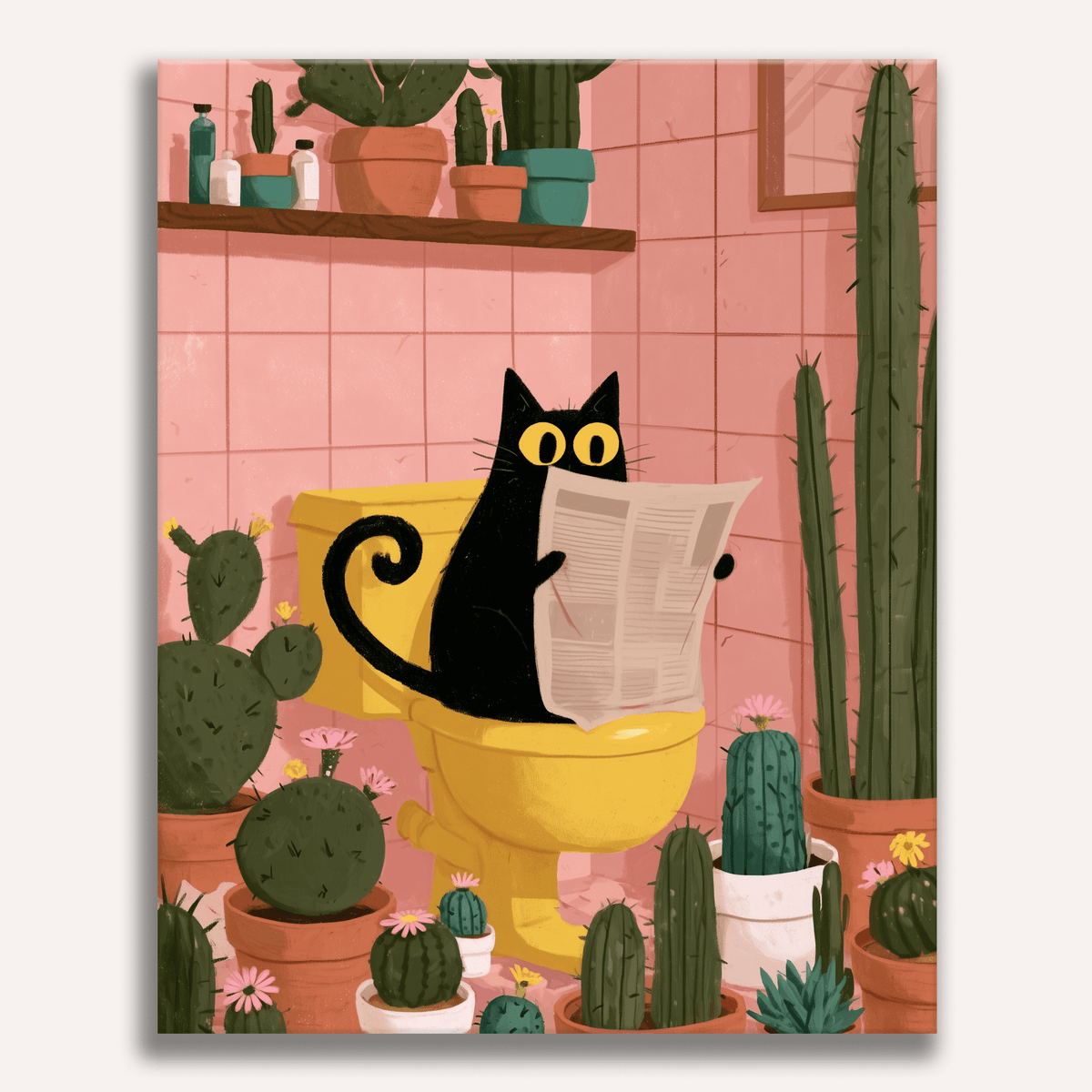 Bathroom News - Number Artist Paint by Numbers Kits