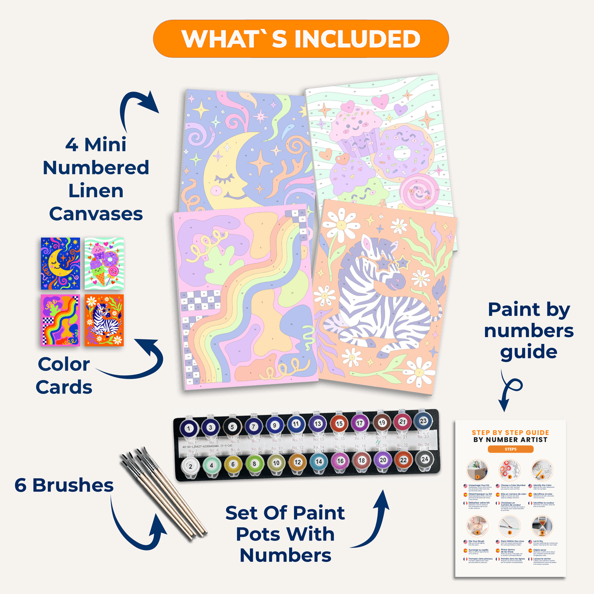 Smoove Groove - Number Artist Paint by Numbers Kits