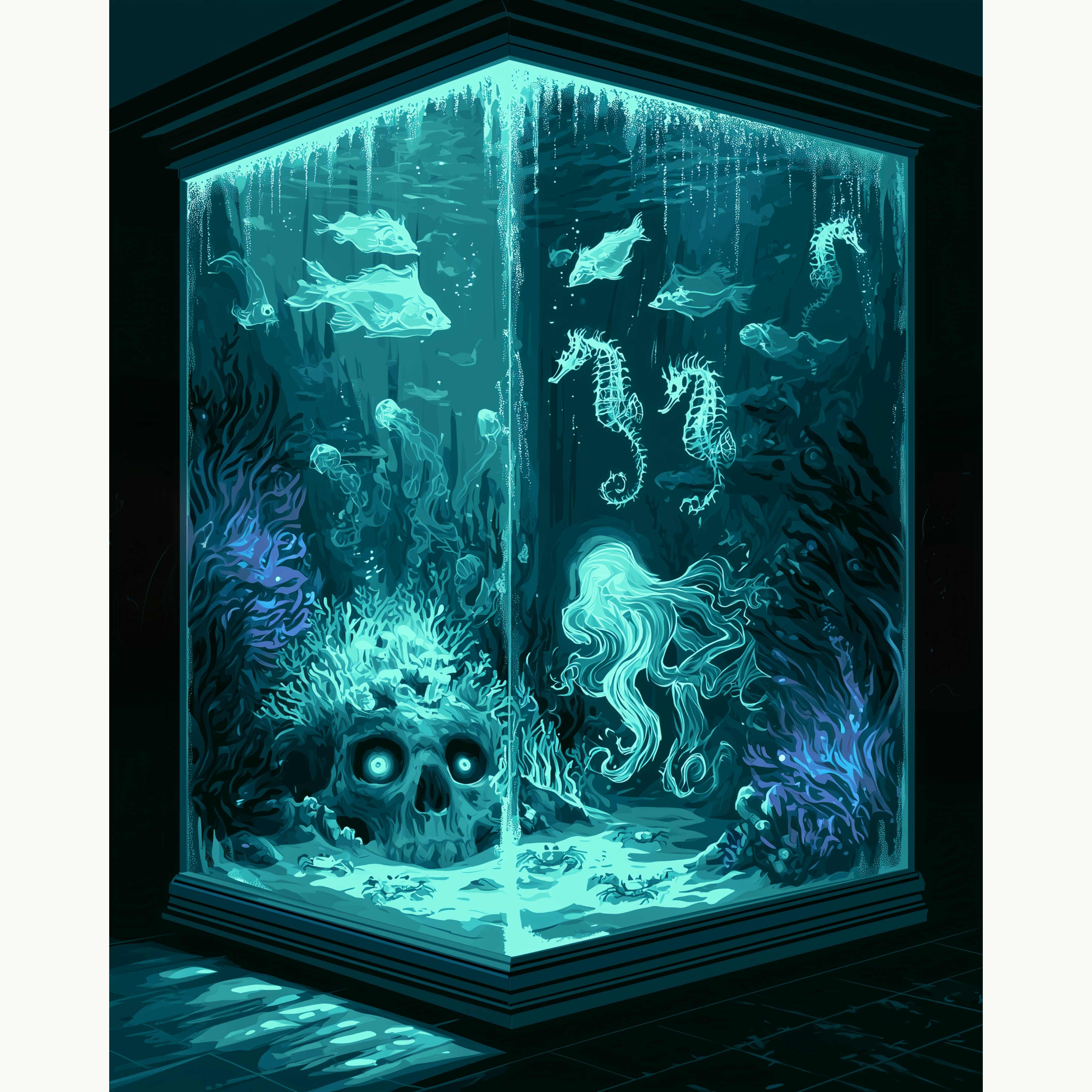 Lifeless Aquarium - Number Artist Paint by Numbers Kits