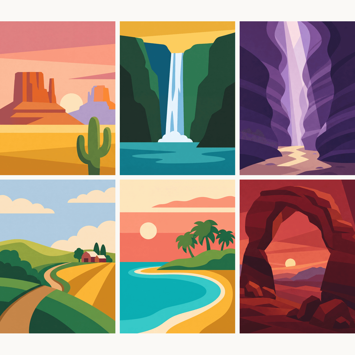 Distant Lands - Number Artist Paint by Numbers Kits