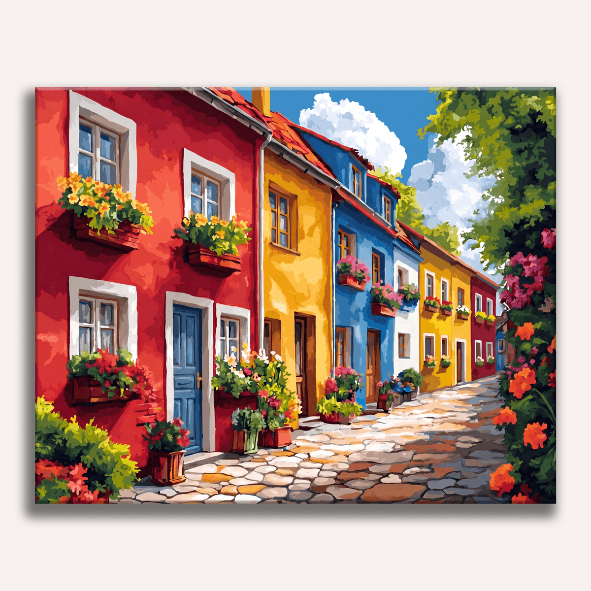 Colorful European Street