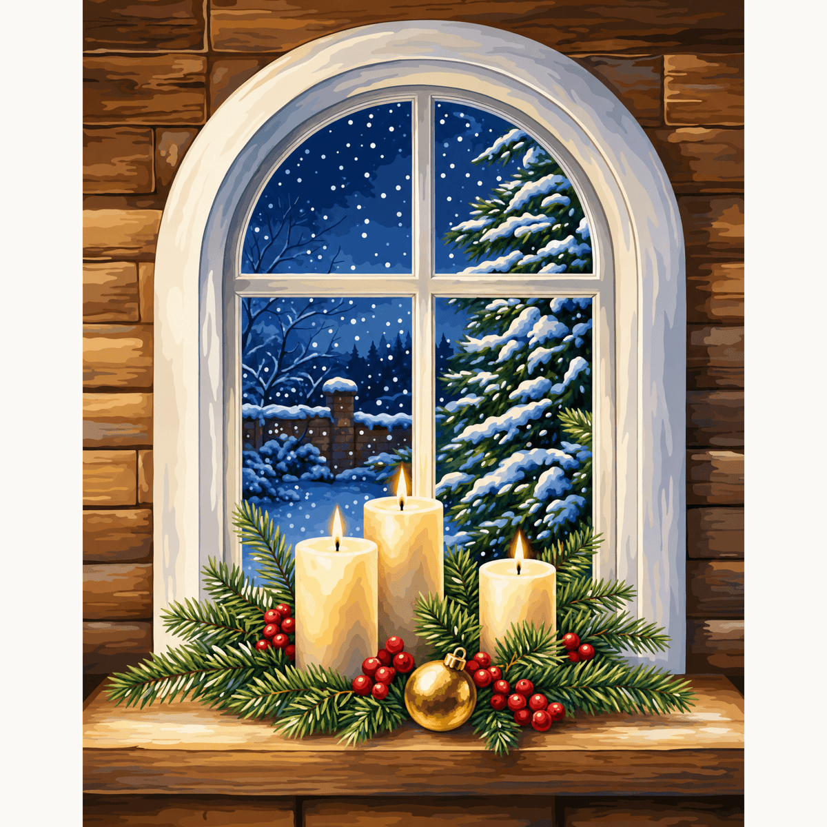 Peaceful Glow - Number Artist Paint by Numbers Kits