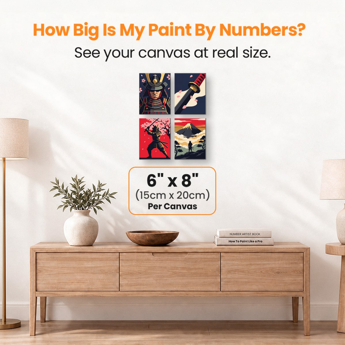 Bushido Path - Number Artist Paint by Numbers Kits