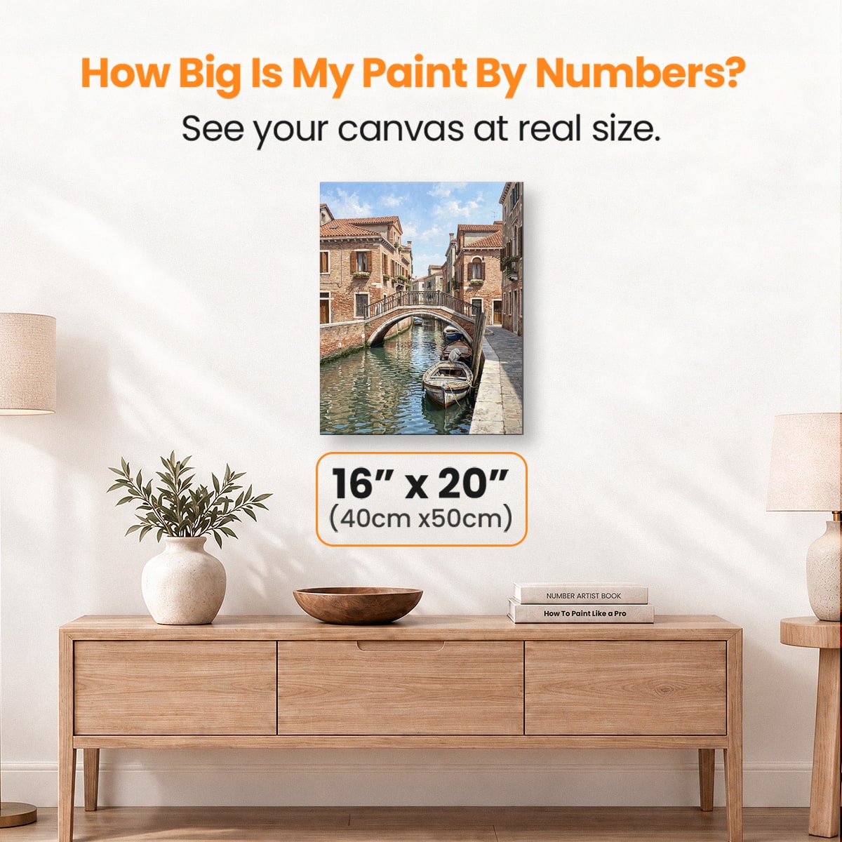 Footbridge Whisper - Number Artist Paint by Numbers Kits