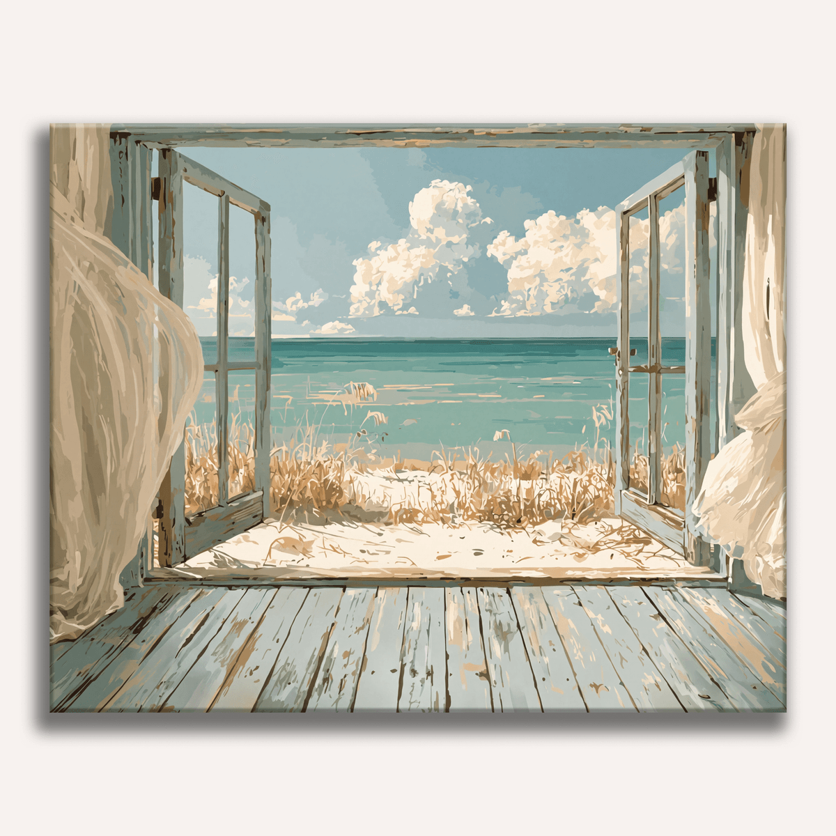 Scenic Coast - Number Artist Paint by Numbers Kits