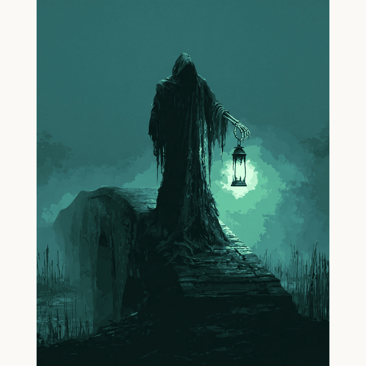 Grim Night - Number Artist Paint by Numbers Kits