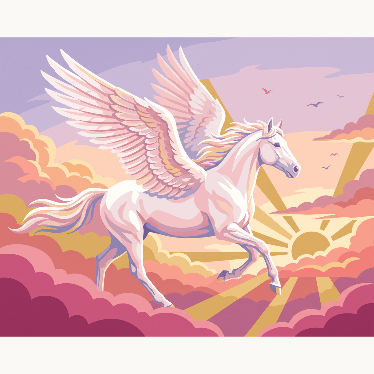 Pegasus Morning Flight - Number Artist Paint by Numbers Kits