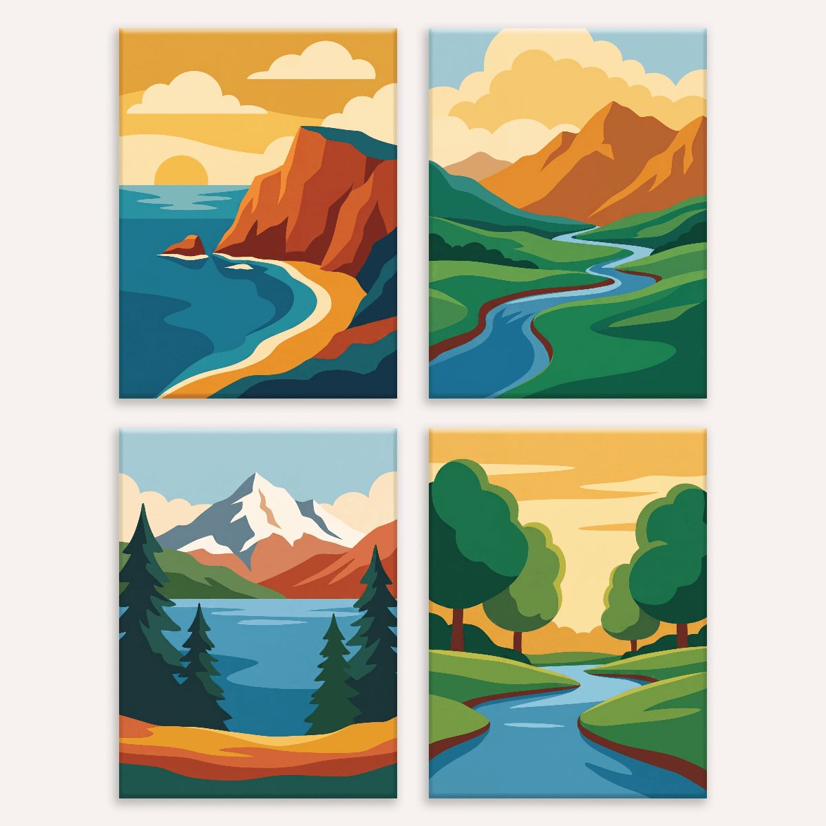 Wild Terrain - Number Artist Paint by Numbers Kits