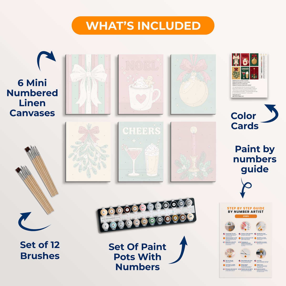 Noel - Number Artist Paint by Numbers Kits