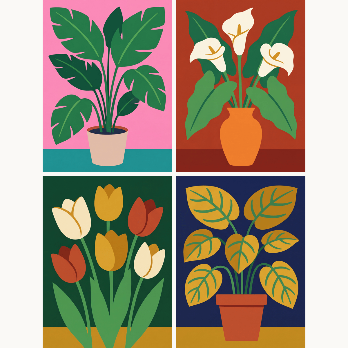 Thriving in Color - Number Artist Paint by Numbers Kits