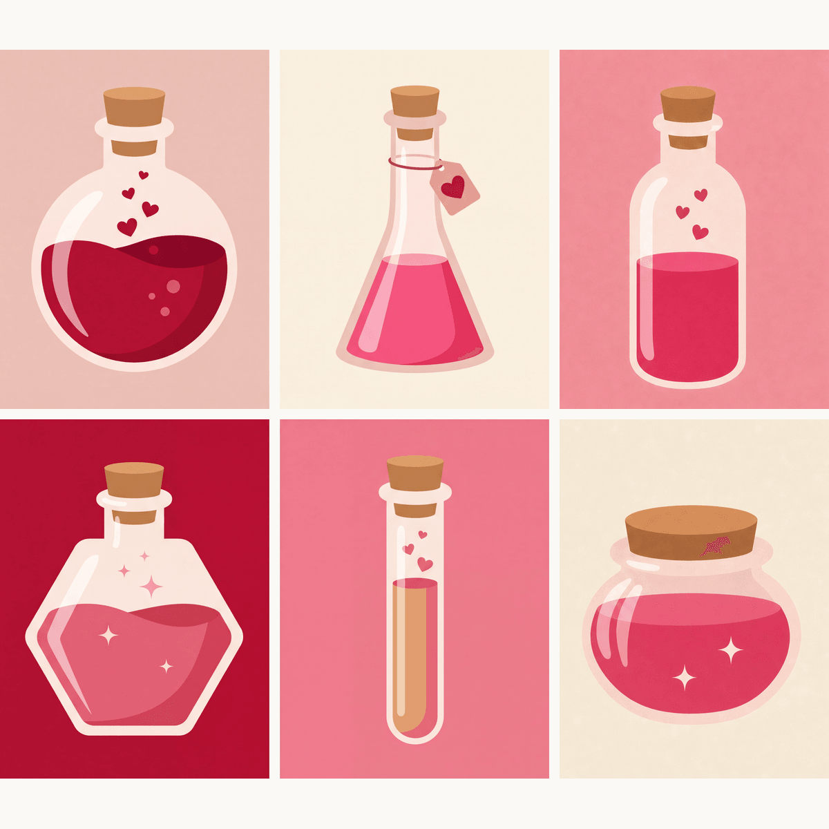 Love Potions - Number Artist Paint by Numbers Kits