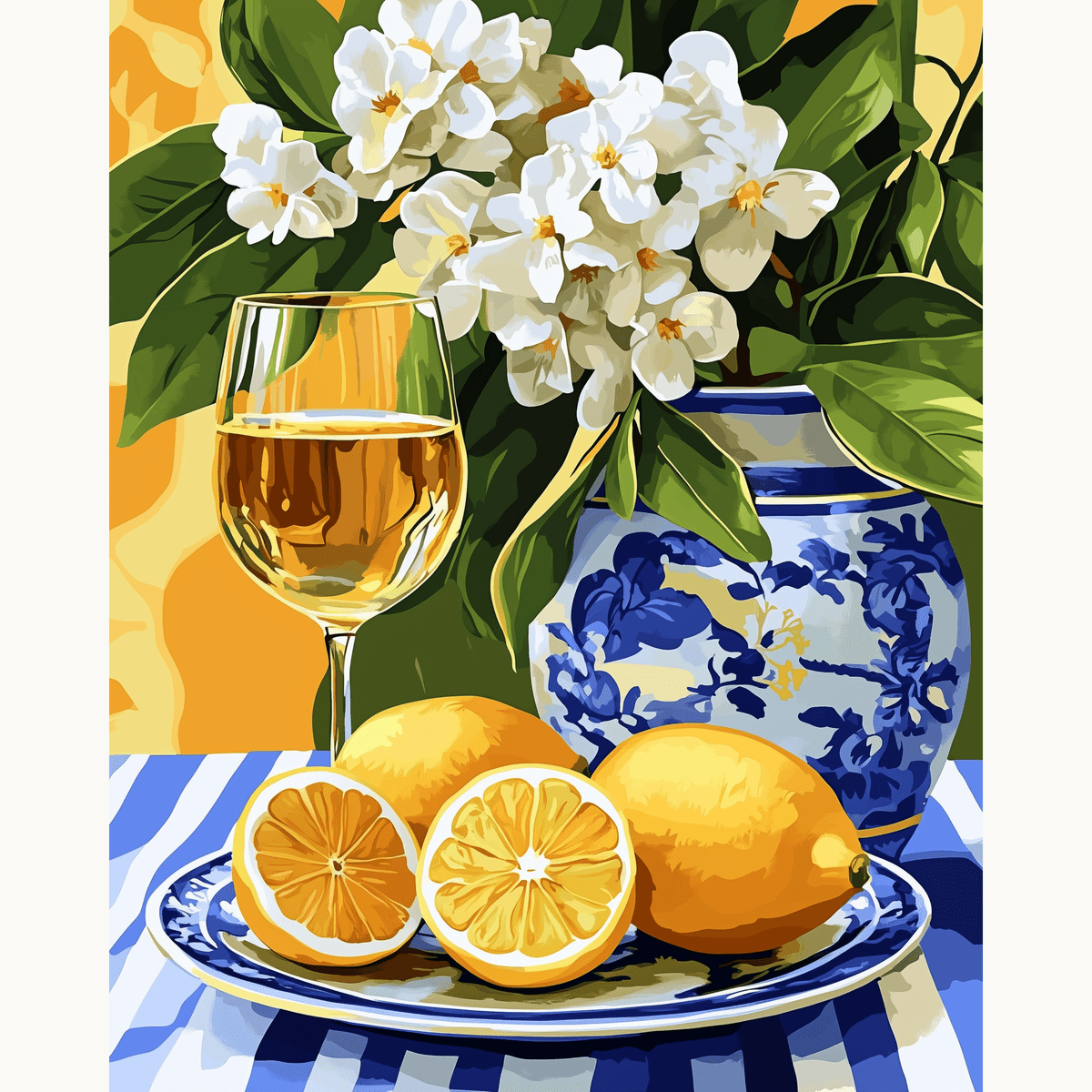 Lemon Fruition - Number Artist Paint by Numbers Kits