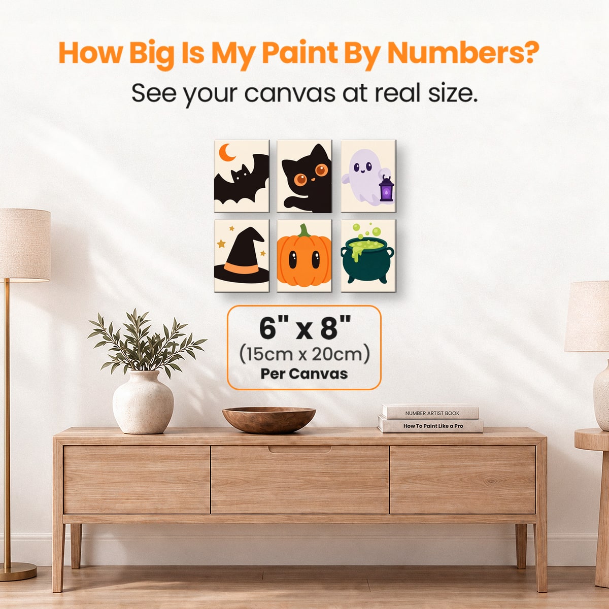 Boo Crew - Number Artist Paint by Numbers Kits