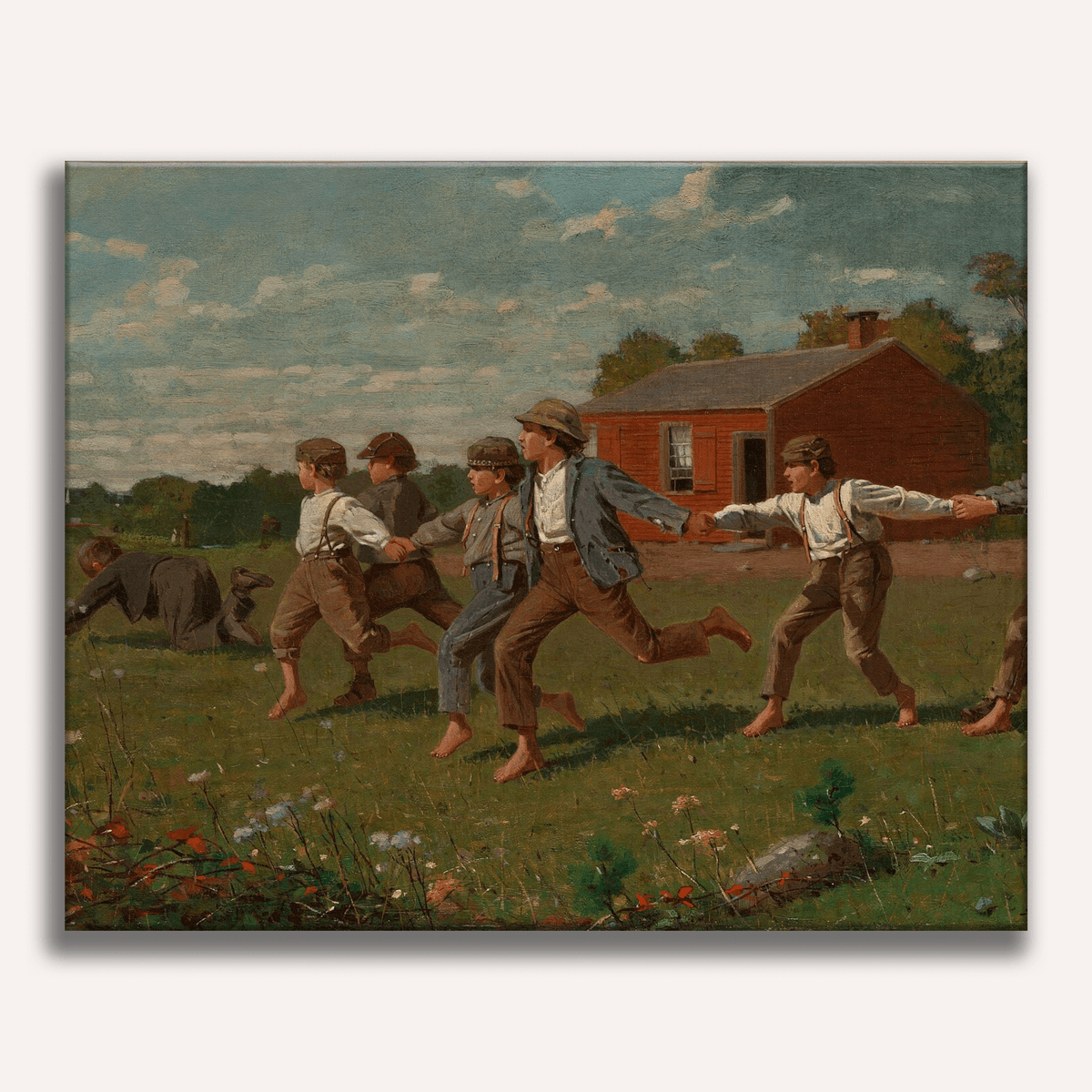 Snap the Whip by Winslow Homer - Number Artist Paint by Numbers Kits