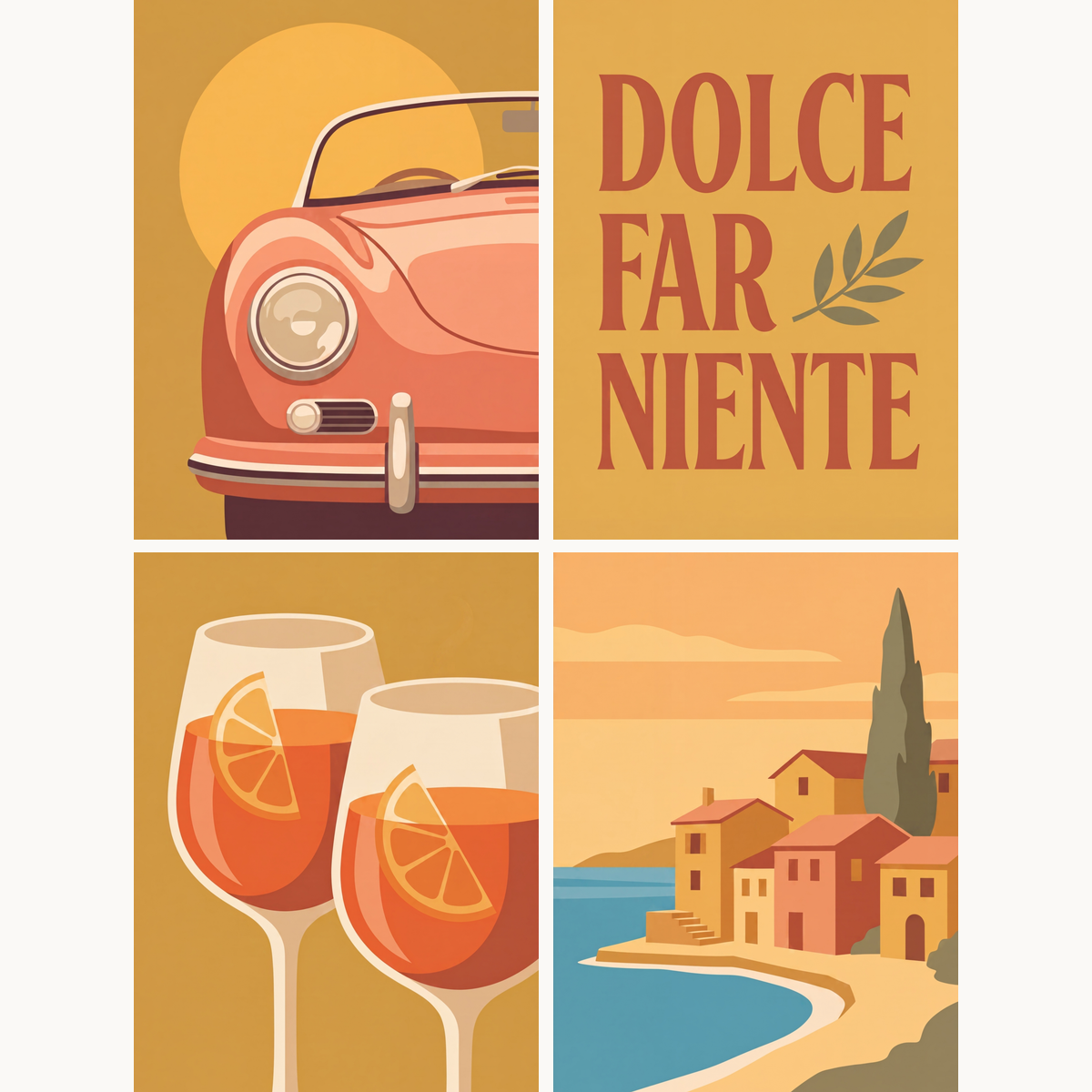 Dolce Far Niente - Number Artist Paint by Numbers Kits