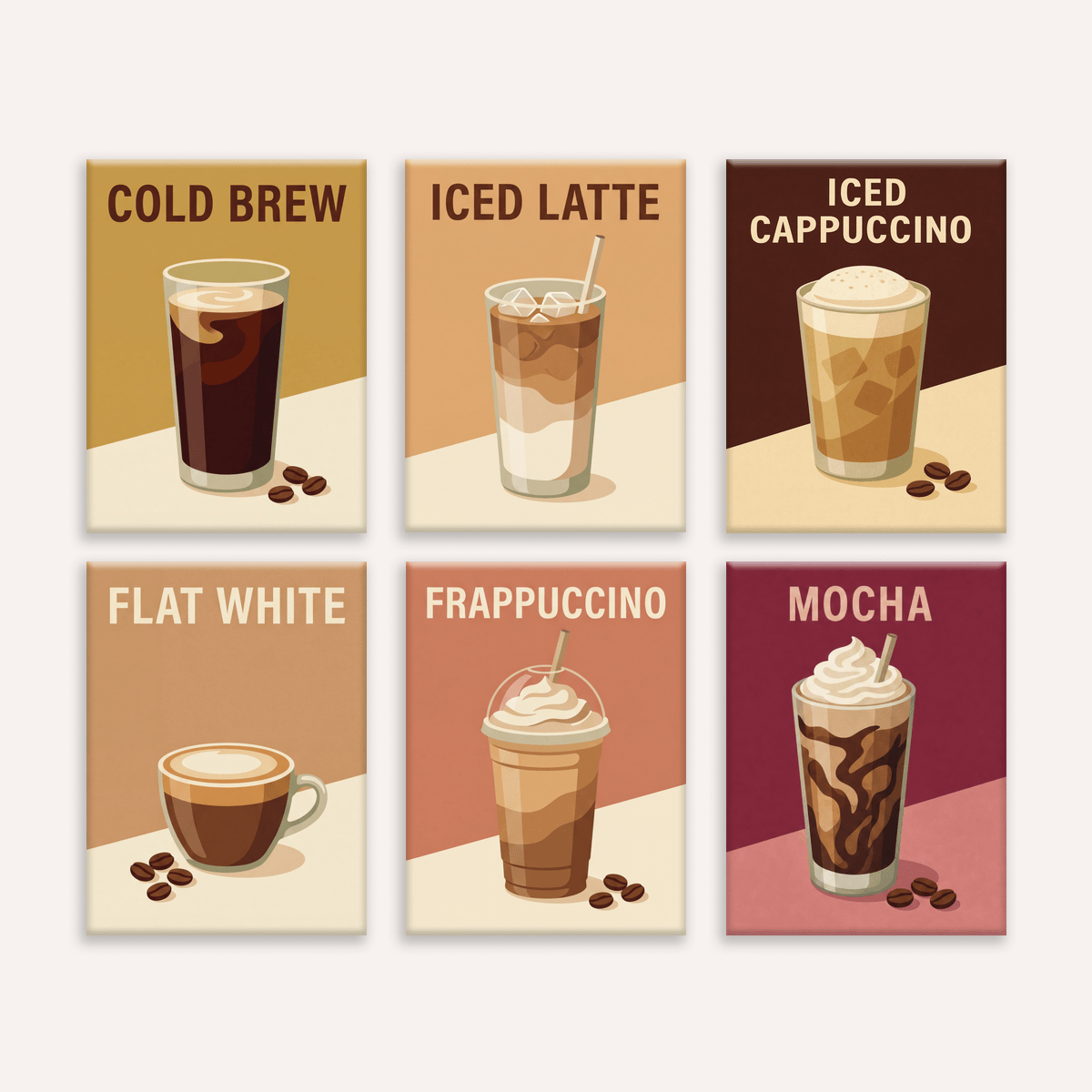 Iced Coffee Bar - Number Artist Paint by Numbers Kits