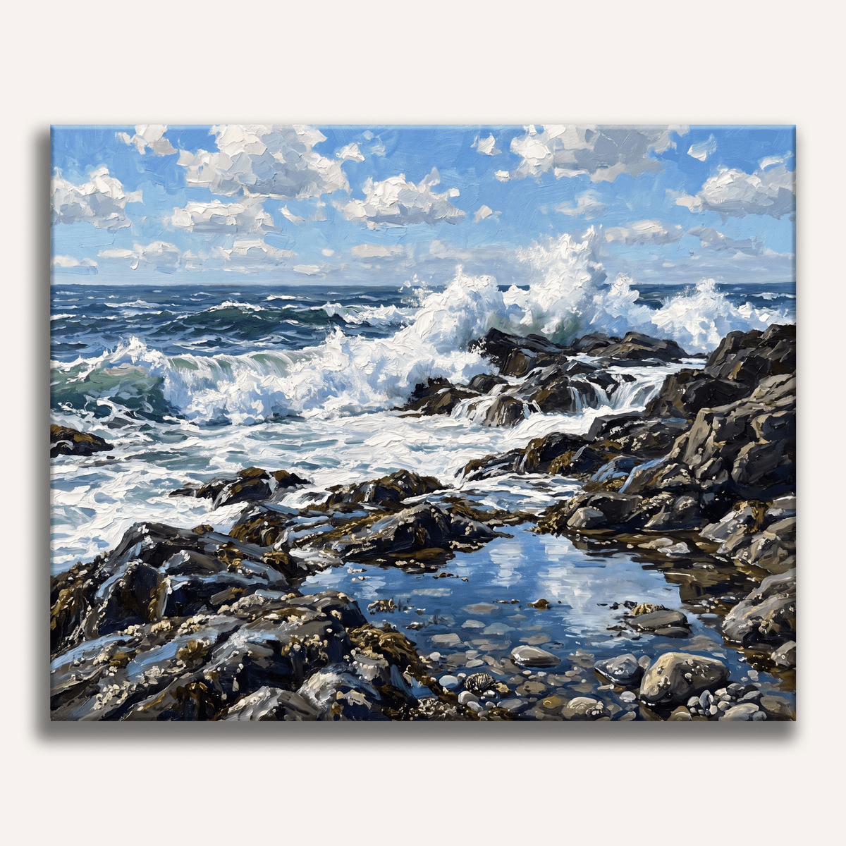 Crashing Waves - Number Artist Paint by Numbers Kits