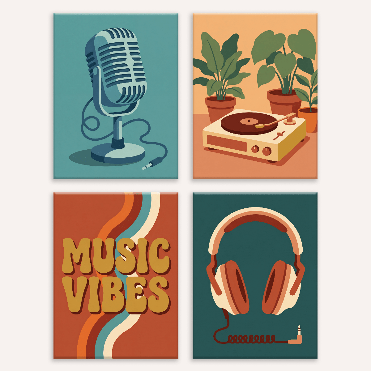 Music Vibes - Number Artist Paint by Numbers Kits