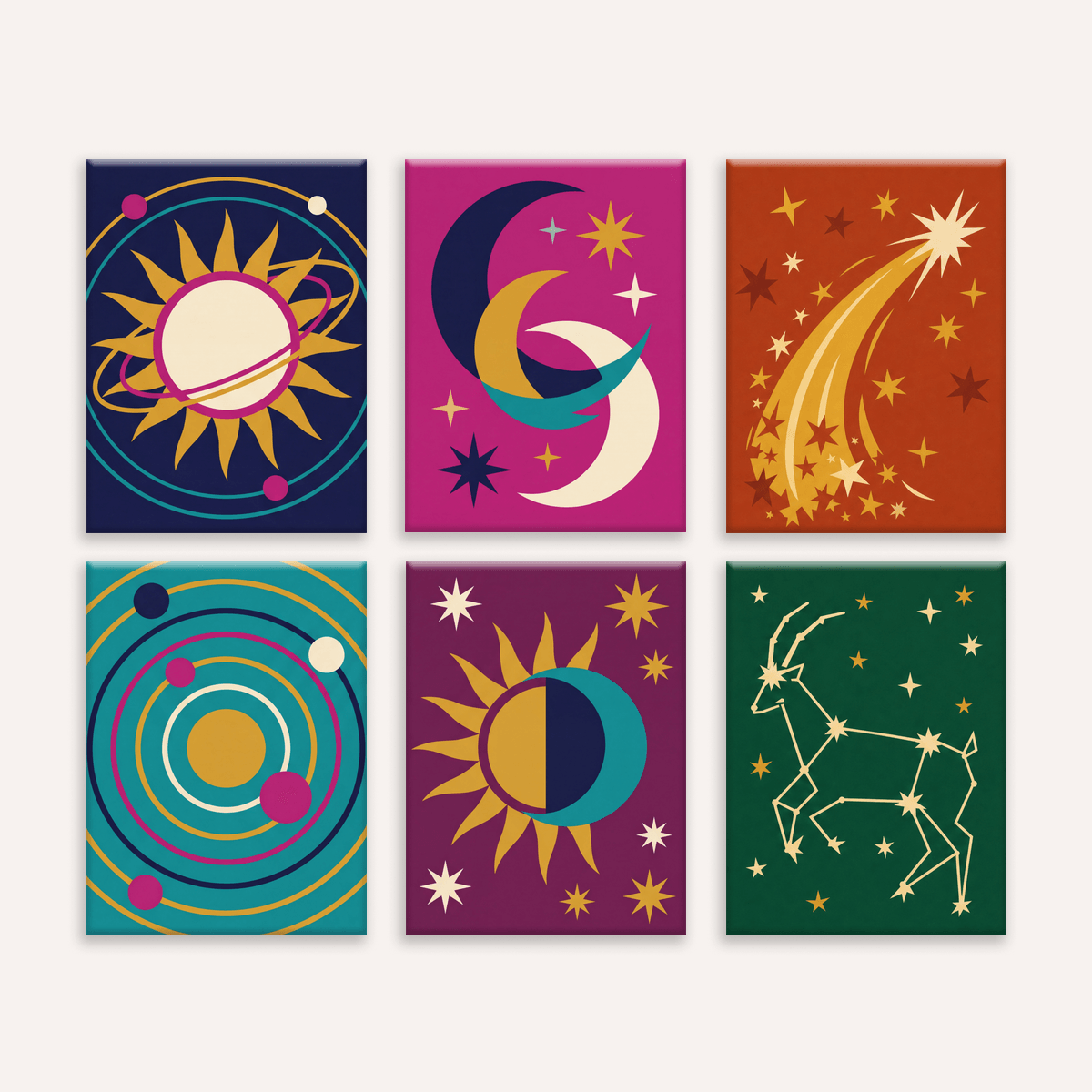 Celestial Geometry - Number Artist Paint by Numbers Kits