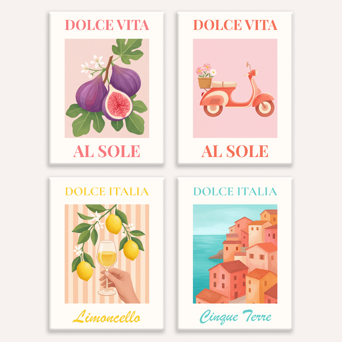 Dolce Vita - Number Artist Paint by Numbers Kits