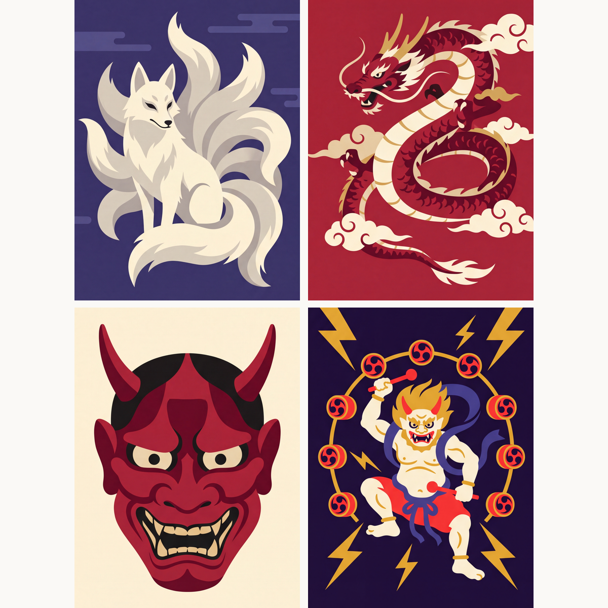 Yokai Legends - Number Artist Paint by Numbers Kits