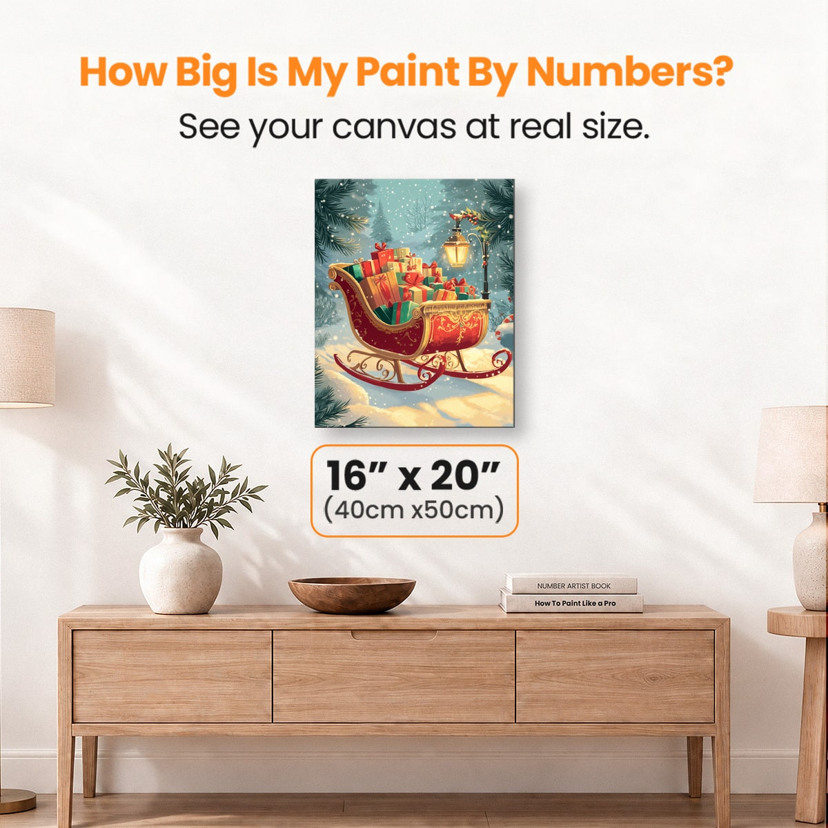 Ready for Christmas - Number Artist Paint by Numbers Kits