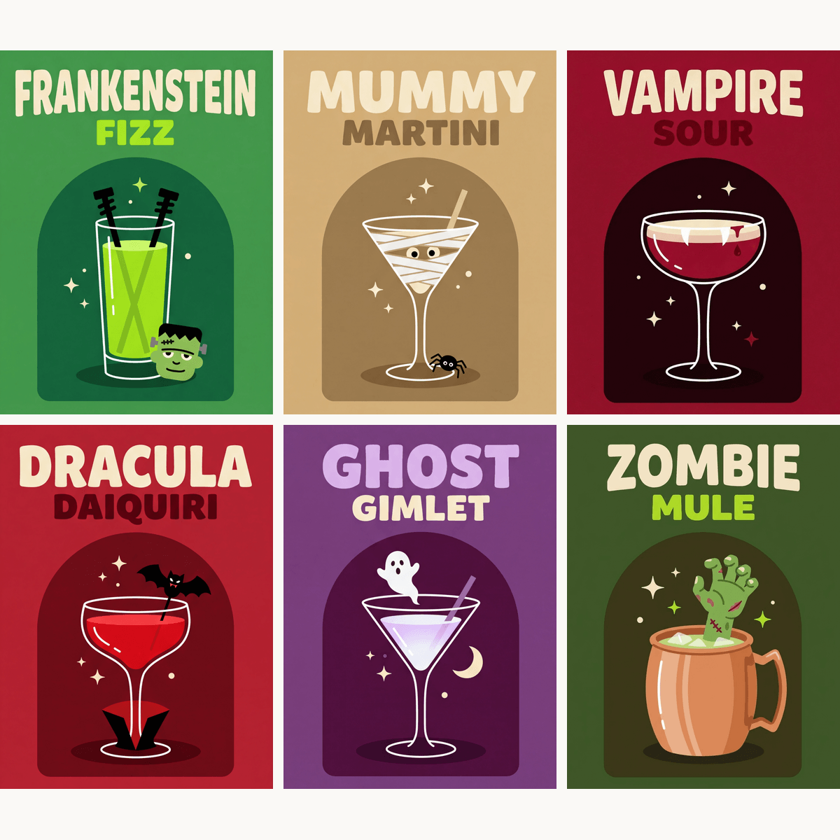 Spirits and Spooks - Number Artist Paint by Numbers Kits