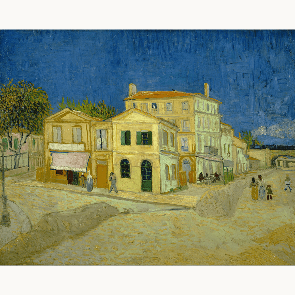 The Yellow House by Vincent Van Gogh - Number Artist Paint by Numbers Kits